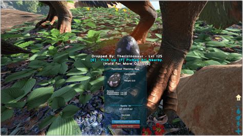 Ark Therizinosaurus Guide (Abilities, Taming, Food, Saddle, Breeding, Drops & Location ...