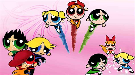 The Powerpuff Girls Blossom, Bubbles and Buttercup Are Flying High HD Anime Wallpapers | HD ...