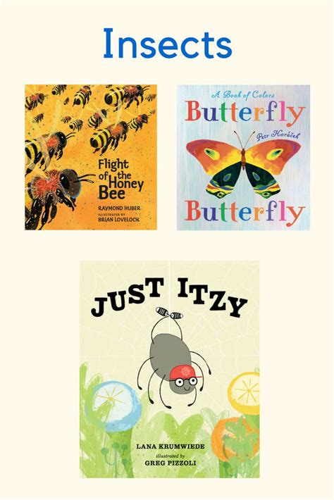 Insect themed picture books for your nursery. | Picture book, Books ...