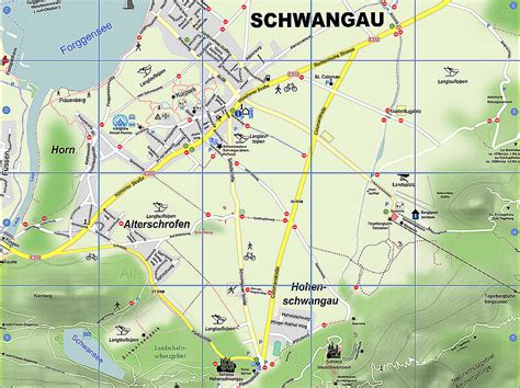 Interactive Maps: Welcome! - Neuschwanstein, Schwangau and Hohenschwangau