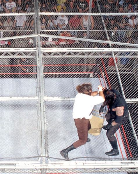 PHOTOS: Mankind And Undertaker’s Epic 1998 Hell In A Cell Match – Page ...