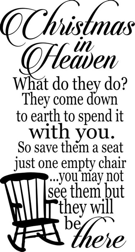 The Empty Chair Poem Printable