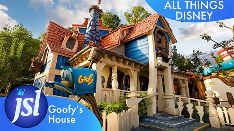 Goofy's House Tour Disneyland - YouTube