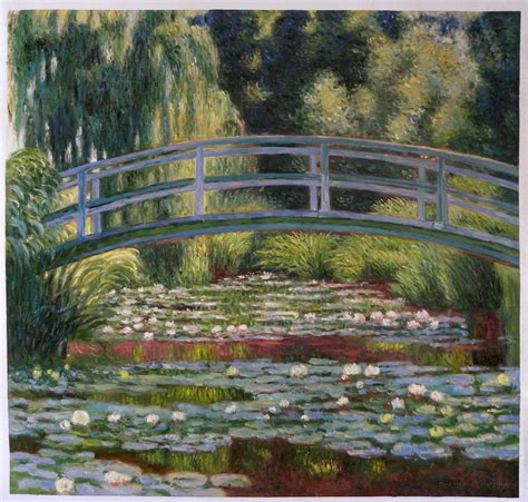 The Japanese Bridge 1 - Claude Monet Paintings | Claude monet, Monet ...