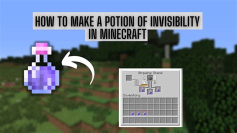 How to make a Potion of Invisibility in Minecraft - KiwiPoints