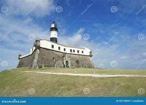 Farol a Dinamarca Barra Salvador Brazil Lighthouse Foto de Stock - Imagem de ninguém, salvador ...