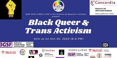 Black Queer & Trans Activism | QueerEvents.ca