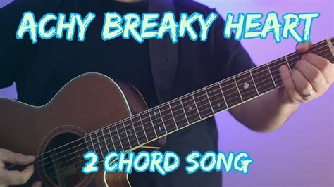 Achy Breaky Heart // Easy Guitar Tutorial // Guitar Lesson // Just 2 Chords!! - YouTube