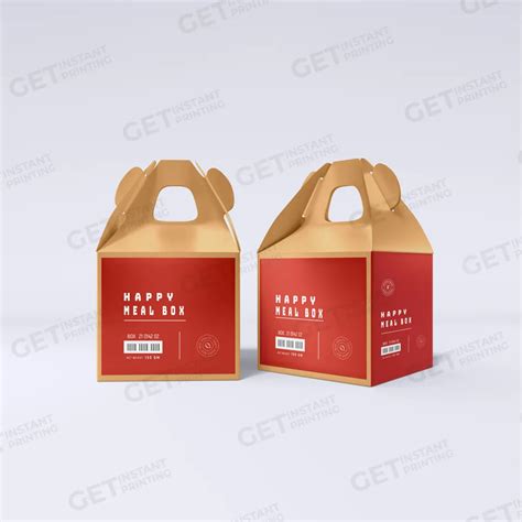 Custom Happy Meal Boxes Wholesale - Get Instant Printing