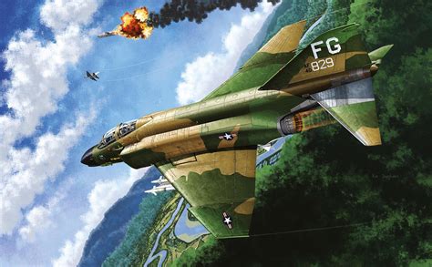 1/48 USAF F-4C Vietnam war | Aircrafts | ACADEMY | Brands | EN