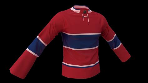 Adidas Hockey Jersey 3D model | CGTrader