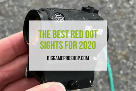 The Best Red Dot Sights for 2020 - Big Game Pro Shop