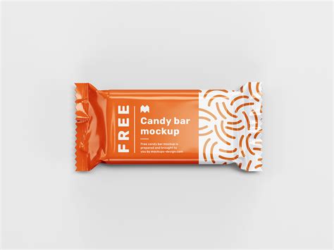 Free candy bar mockup - Mockups Design