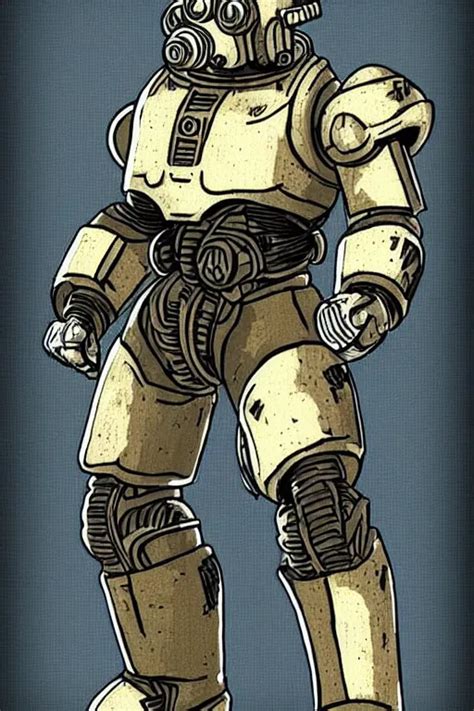 Power armor from Fallout, pixel art, digital art | Stable Diffusion | OpenArt