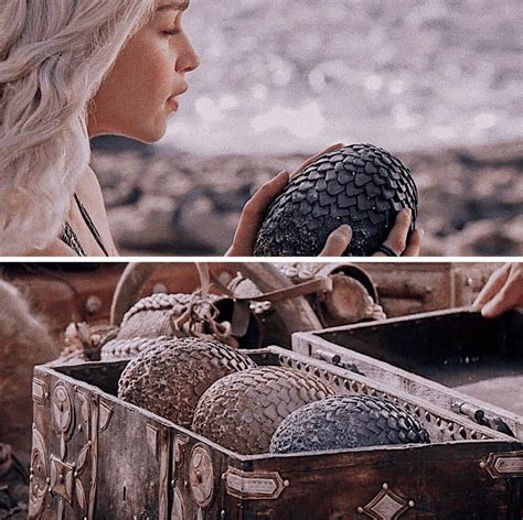 Daenerys and dragon eggs