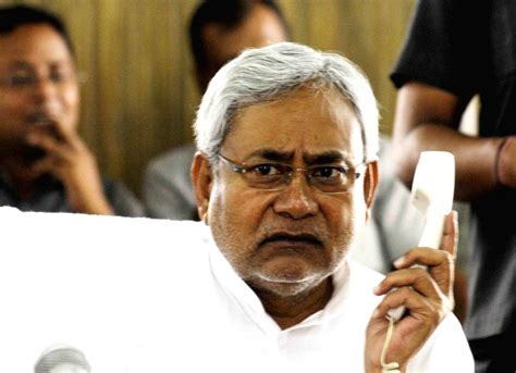 Bihar Chief Minister Nitish Kumar during a Janta Darbar