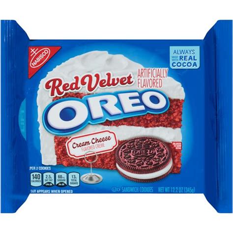 Nabisco Red Velvet Oreo Sandwich Cookies | Hy-Vee Aisles Online Grocery Shopping