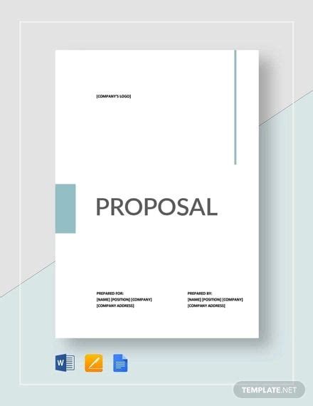 Small Business Proposal Template Word For Your Needs