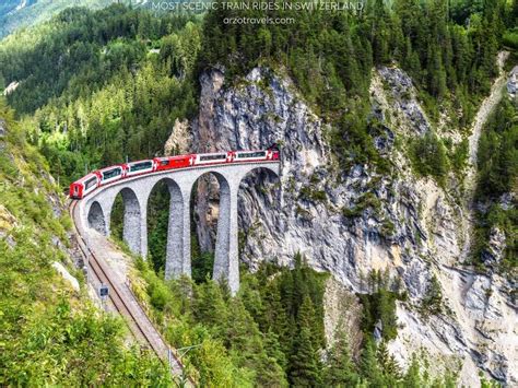 14 MOST SCENIC TRAIN RIDES IN SWITZERLAND - Arzo Travels