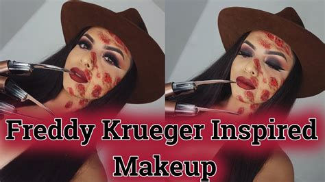 FREDDY KRUEGER INSPIRED HALLOWEEN MAKEUP L Drea Makeup