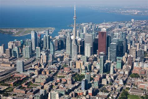 Aerial Photo | Downtown Toronto Skyline