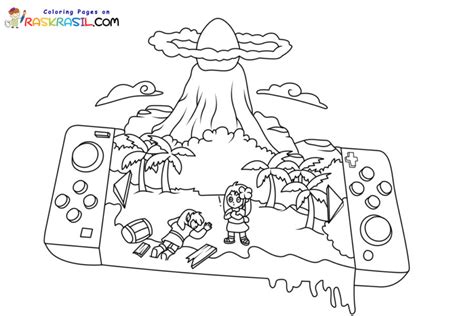 Nintendo Switch Coloring Pages For Free Coloring Pages | The Best Porn Website