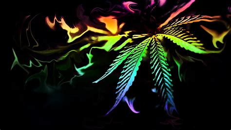 Trippy Marijuana Wallpaper