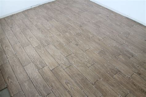 Tips for Achieving Realistic Faux Wood Tile - Chris Loves Julia