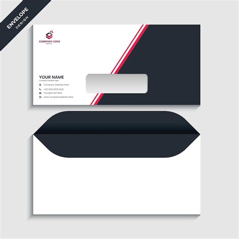 Premium Vector | Corporate Business Envelope design template