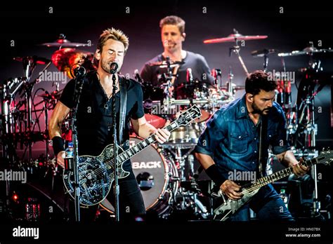 Nickelback live at Londons O2 Arena Stock Photo - Alamy