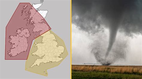 Ireland put on tornado watch as Storm Isha brings 130km/h winds