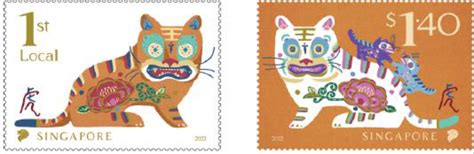 SingPost welcomes a roaring Chinese New Year with Zodiac Tiger stamps ...