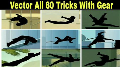 Vector All 60 Tricks With Gear - YouTube