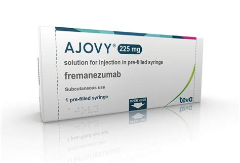 Teva’s migraine drug Ajovy secures European marketing approval