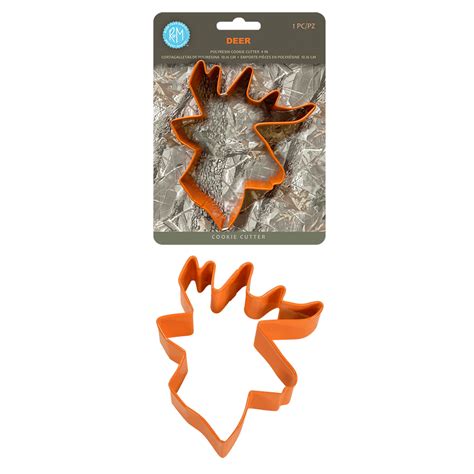 Deer Cookie Cutter 4" Carded | R&M International