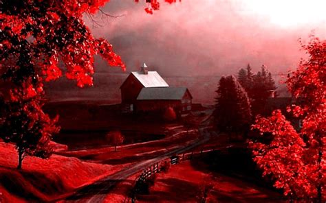 Red Scenery Wallpapers - Top Free Red Scenery Backgrounds - WallpaperAccess