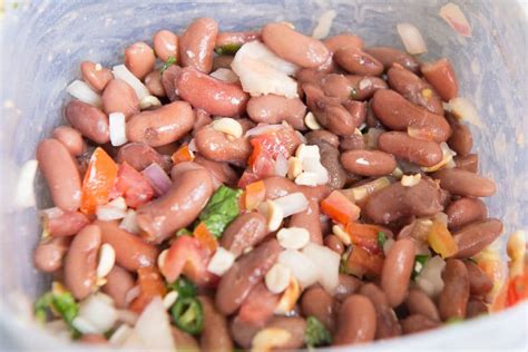 Kidney Bean Salad Recipe (Step by Step) Vegan, Gluten Free - Whiskaffair