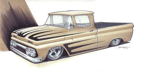 Cool Chevy Truck Drawings