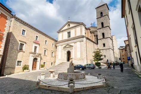 Duomo Cathedral in Potenza editorial photography. Image of church ...