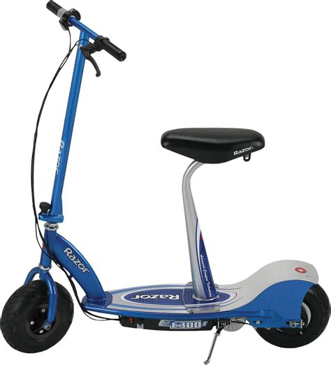 Amazon.com : Razor E300S Seated Electric Scooter - Clear : Seated ...