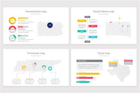 USA Counties Maps PowerPoint Template | Nulivo Market