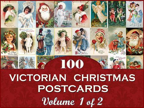 100 Victorian Christmas Card Fronts/volume 1 OF 2/ 10 - Etsy UK