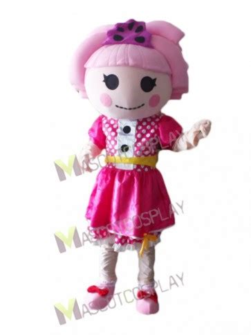 Lalaloopsy Pink Doll Jewel Sparkles Mascot Costume