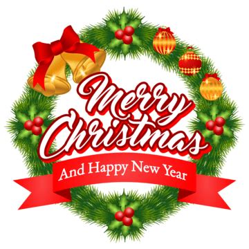 Christmas Wreath With Luxury, Merry Christmas, Christmas Wreath, Christmas Decorations PNG ...