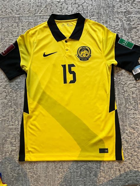 Harimau Malaya 2020 (Home) Jersey, Men's Fashion, Activewear on Carousell