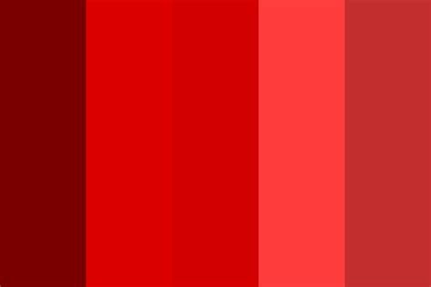 Rose Reds Color Palette