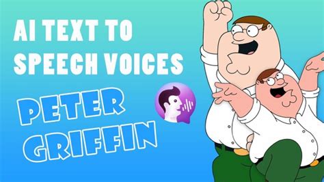 Peter Griffin AI Voice - BEST Family Guy AI Voice Generator