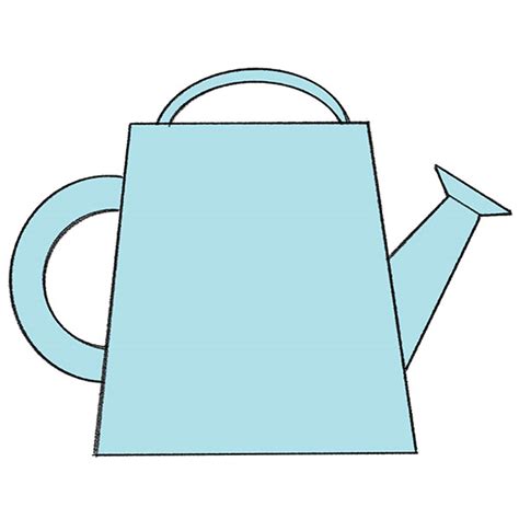 Watering Can Drawing