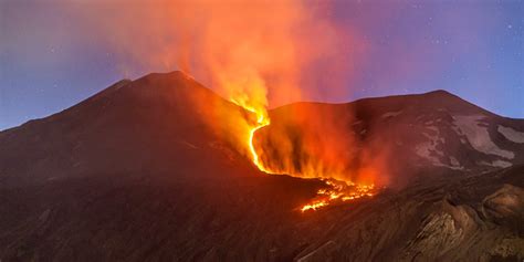 Dramatic Video Captures Eruption of Mount Etna in Italy