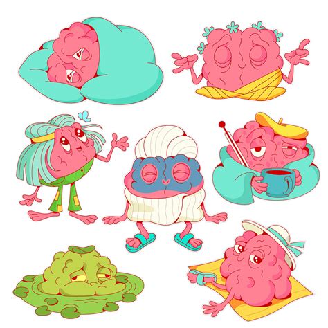 Brain stickers on Behance